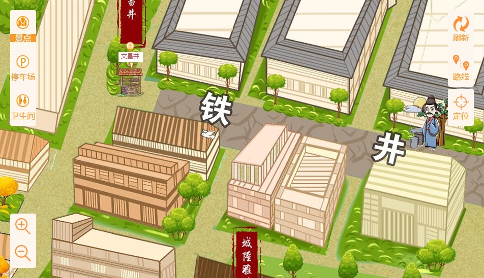 衡水智慧景区：手绘地图与语音导览的完美融合